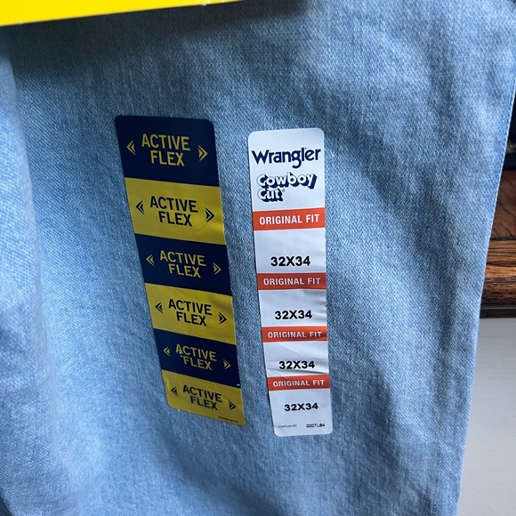 Wrangler NWT Cowboy Cut ProRodeo Competition Jeans.32 x 34 original fit. Flex - Picture 2 of 9